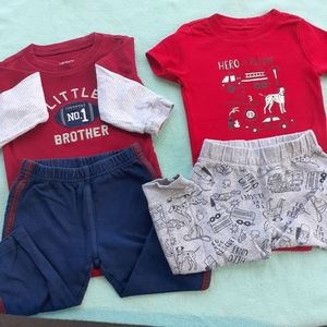 2 Carter outfits 12 months